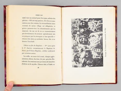 L'Alaouite. Ses croyances. Ses moeurs. Les cheiks. Les lois de la tribu et les chefs.. MAY, Pierre