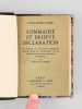 Sommaire et briefve declaration - Fac-similé de l'édition originale publié sous le patronage de la société des textes français modernes par Arthur ...