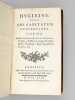 Hygieine sive Ars Sanitatem conservandi. Poema [ Edition originale ] [ Suivi de : ] L'Hygieine ; ou L'Art de Conserver la Santé. Poëme Latin de M. ...