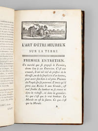 L'Art d'être Heureux sur la Terre ; Mis à la portée du Peuple de Toutes les Nations [ Edition originale ]