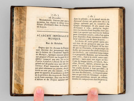 L'Opinion du Parterre, ou Revue de tous les Théatres de Paris. Septième année. Anonyme ; [ LEMAZURIER, Pierre-David ; PILLET, Fabien  ]