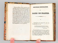 Biographie Nouvelle et Complète des Pairs de France, comprenant les 76 Pairs de la promotion du 5 nov. 1827 [ Edition originale ]