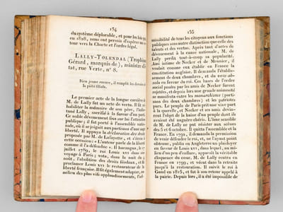 Biographie Nouvelle et Complète des Pairs de France, comprenant les 76 Pairs de la promotion du 5 nov. 1827 [ Edition originale ]