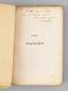 Poëmes et Paysages [ Livre dédicacé par l'auteur à Anatole France ]. LACAUSSADE, Auguste