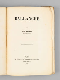 Ballanche [ Edition originale ]