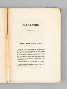 Ballanche [ Edition originale ]