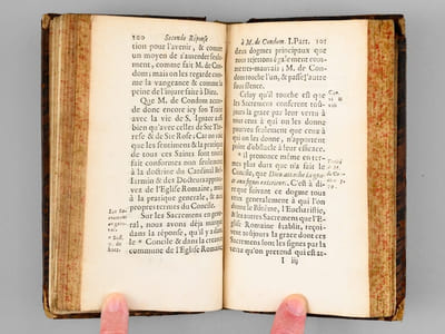 Seconde Réponse à Monsieur de Condom, Où l'on refute l'avertissement & les pièce qu'il a fait mettre à la tête de la nouvelle edition de son Traité de la Doctrine de l'Eglise Catholique, &c.