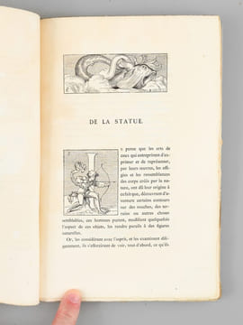 De la Statue et de la Peinture. Traités de Léon-Battista Alberti, noble florentin, traduits du Latin en Français par Claudius Popelin. POPELIN, ...