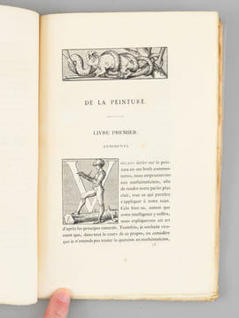 De la Statue et de la Peinture. Traités de Léon-Battista Alberti, noble florentin, traduits du Latin en Français par Claudius Popelin. POPELIN, ...
