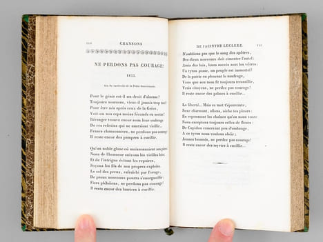 Chansons de Jacinthe Leclere. LECLERE, Jacinthe ; [LECLERC, Aristide Jacinthe ]