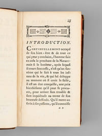 L'Ecole du Bonheur, ou Tableau des Vertus Sociales, dans lequel le précepte, mis à côté de l'exemple, présente la route la plus sure pour parvenir à la Félicité [ Edition originale ] [ Suivi  de  : ] Vie de Monsieur le Premier Président de Lamoignon
