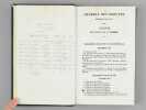 Compte-Rendu des Sessions Législatives. Session de 1834. BUCQUET, Edouard
