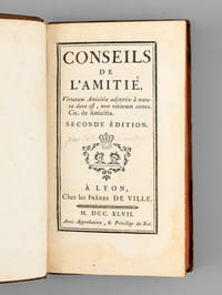Conseils de l'Amitié