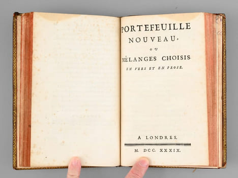 Poëme sur la Grâce [ par Louis Racine ] [ Suivi de : ] Portefeuille Nouveau, ou Mélanges Choisis  en vers et en prose [ par Voltaire - Edition ...