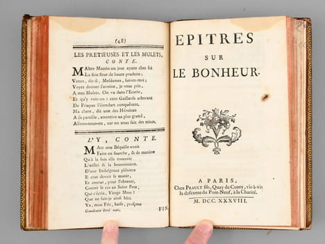 Poëme sur la Grâce [ par Louis Racine ] [ Suivi de : ] Portefeuille Nouveau, ou Mélanges Choisis  en vers et en prose [ par Voltaire - Edition ...