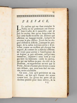 Poëme sur la Grâce [ par Louis Racine ] [ Suivi de : ] Portefeuille Nouveau, ou Mélanges Choisis  en vers et en prose [ par Voltaire - Edition ...