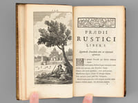 Jacobi Vanierii e Societatis Jesu ; Praedium Rusticum (2 Tomes - Complet) [ Edition originale ] [ Suivi de : ] Les Colombes du Père Vanière, Jésuite, Traduites en vers françois [Suivi de :] Apes