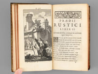 Jacobi Vanierii e Societatis Jesu ; Praedium Rusticum (2 Tomes - Complet) [ Edition originale ] [ Suivi de : ] Les Colombes du Père Vanière, Jésuite, Traduites en vers françois [Suivi de :] Apes