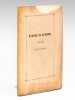 Madame de Rumford (1758-1836) [ Edition originale ]. GUIZOT, François