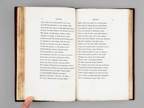 Les Consolations. Poésies. Deuxième édition [ Edition en partie originale ] . SAINTE-BEUVE, Charles-Augustin