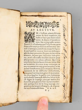 La Sepmaine ou création du Monde, [ Chez Michel Gadoulleau ou Jean Feurier, 1579 ], 108 ff. (mal chiffrés 118) [ Suivi de : ] Les Ouvres de G. de ...