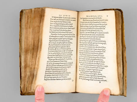 La Sepmaine ou création du Monde, [ Chez Michel Gadoulleau ou Jean Feurier, 1579 ], 108 ff. (mal chiffrés 118) [ Suivi de : ] Les Ouvres de G. de ...