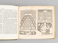 Traité de la Composition et de l'Ornement des Jardins, avec Cent soixante et une planches représentant, en plus de Six cents figures, des Plans de Jardins, des Fabriques propres à leur Décoration, et des Machines pour élever les Eaux