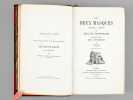 Les Deux Masques , Tragédie - Comédie. Première série Les Antiques (2 tomes, complet de la série Les Antiques) : I. Eschyle ; II. Sophocle, Euripide, ...