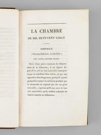 La Chambre de Mil Huit Cent Vingt, ou La Monarchie Sauvée ; Galerie Politique des Quatre Cent Vingt-deux députés qui siègent dans la présente session.