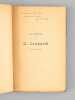 La Poésie de G. Leopardi en vers français, avec une introduction par Auguste Lacaussade [ Livre dédicacé par le préfacier à Brunetière ]. LEOPARDI, ...