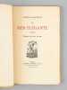 La Mer Elégante. Poésies [ Edition originale - Livre dédicacé par l'auteur ]. RODENBACH, Georges