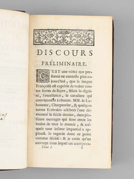 Bibliothèque Françoise, ou Histoire de la Littérature Françoise. (14 Tomes : Tomes I à XIV) Dans laquelle on montre l'utilité que l'on peut retirer ...