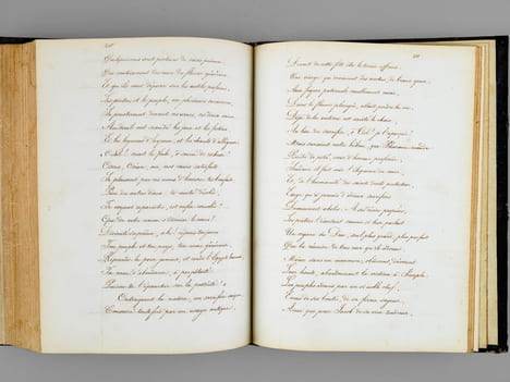 [ Manuscrit : ] Essais Poétiques, offerts en hommage à Leurs Altesses Royales Messeigneurs les Ducs de Nemours et d'Aumale, dignes fils de Sa Majesté ...
