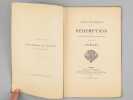 Rédemption. Pièce dramatique en deux actes suivie de Poésies. MACDONALD, Fergus ; [ MAC DONALD ]