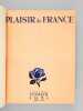 Plaisir de France, Revue mensuelle paraissant provisoirement dix fois par an ( Année 1951 complète, 10 numéros reliés en deux volumes ). Plaisir de ...