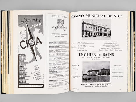 Plaisir de France, Revue mensuelle ( Année 1954 complète, 12 numéros reliés en deux volumes ) [ On joint : ] Tableau d'Honneur des Annonceurs de ...