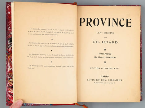 Province - Cent dessins par Ch. Huard, Avant-Propos de Henri Piazza. HUARD, Ch. [ HARD, Charles (1874-1965) ]