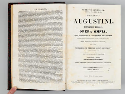 Sancti Aurelii Augusini, Hipponensis Episcopi, Opera Omnia (11 Tomes et Supplément : 16 Volumes - Complet). Post Lovaniensium Theologorum Recensionem. Patrologiae Cursus Completus