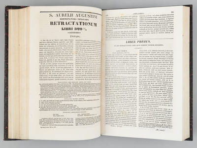 Sancti Aurelii Augusini, Hipponensis Episcopi, Opera Omnia (11 Tomes et Supplément : 16 Volumes - Complet). Post Lovaniensium Theologorum Recensionem. Patrologiae Cursus Completus