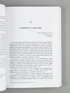 [ Lots de 5 livres dédicacés ] 75 réflexions sur la médecine 1989-1992 ; Temps et médecine, 50 réflexions (1998) ; 113 Réflexions sur la médecine ...