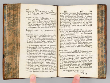 Anecdotes dramatiques (3 Tomes - Complet) [ Edition originale ] Contenant, 1° Toutes les pièces de Théatre, Tragédies, Comédies, Pastorales, Drames, ...