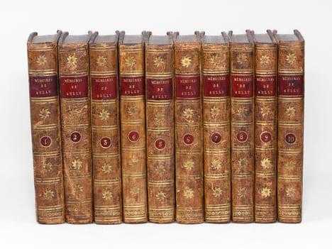 Mémoires de Maximilien de Béthune, Duc de Sully, Ministre de Henri IV (10 Tomes - Complet) Mise en ordre, avec des Remarques, par Mr. L.D.L.D.L.. ...