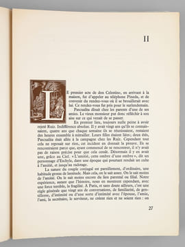 Le Chaos de la Nuit. Lithographies originales de Marti Bas [ Edition originale ]. MONTHERLANT, Henry de ; MARTI BAS