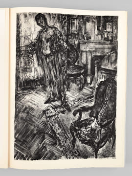 Le Chaos de la Nuit. Lithographies originales de Marti Bas [ Edition originale ]. MONTHERLANT, Henry de ; MARTI BAS