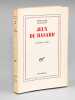 Jeux du Hasard [ Edition originale ]. CLAIR, René