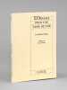 L'Odyssée pour une Tasse de Thé [ livre dédicacé par l'auteur ]. RIBES, Jean-Michel ; TARDIEU, Jean (préface)