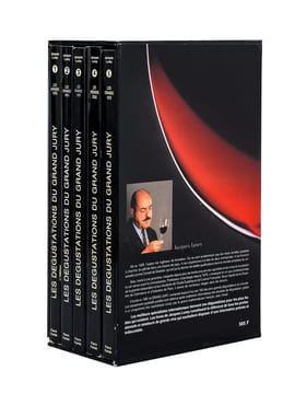 Les dégustations du Grand Jury (Volumes 1 à 5, sous emboîtage commun) : 1. Les grands Bordeaux 1976, Les grands Champagnes 1976 ; 2. Les Grands ...