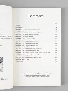 Les dégustations du Grand Jury (Volumes 1 à 5, sous emboîtage commun) : 1. Les grands Bordeaux 1976, Les grands Champagnes 1976 ; 2. Les Grands ...