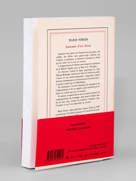 Anatomie d'un choeur - roman [ Livre dédicacé par l'auteur ]. NIMIER, Marie
