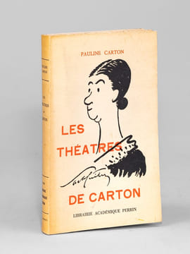 Les Théâtres de Carton. CARTON, Pauline ; (GUITRY, Sacha)
